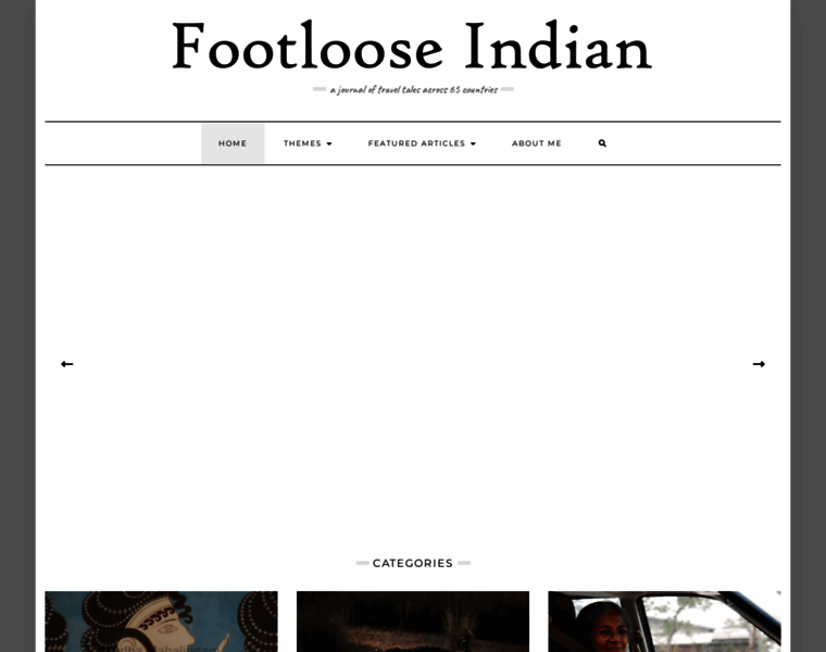 Footlooseindian.com thumbnail