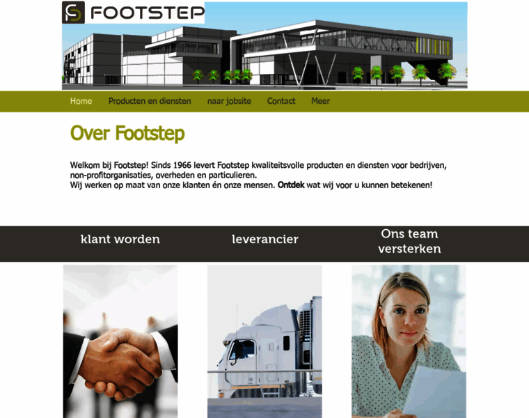 Footstep.be thumbnail