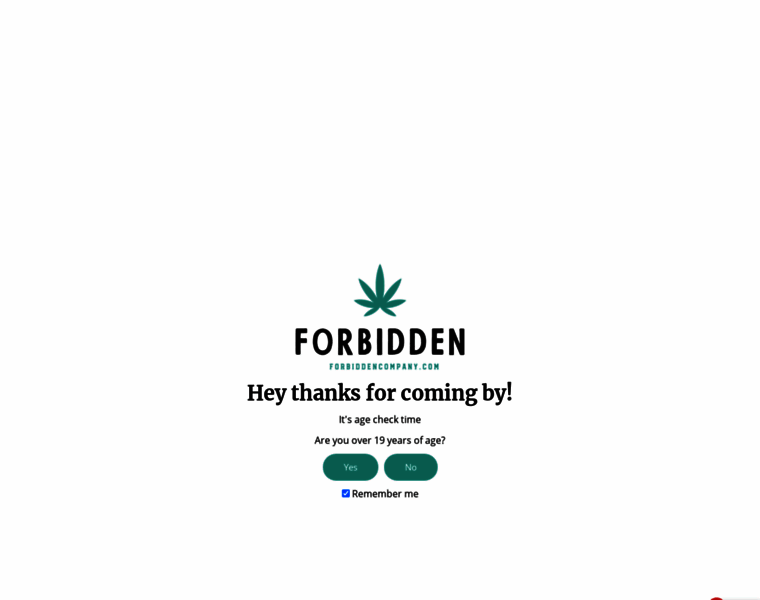 Forbiddencompany.com thumbnail
