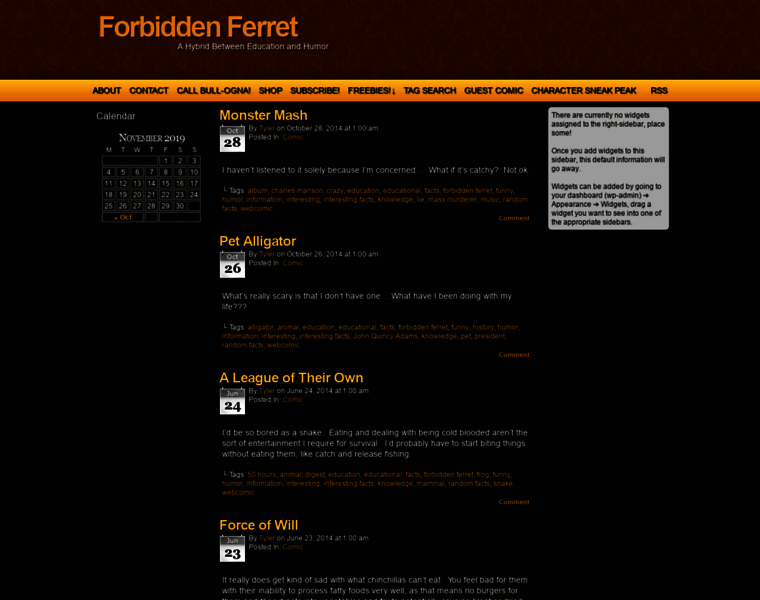 Forbiddenferret.com thumbnail