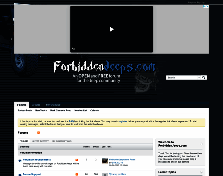 Forbiddenjeeps.com thumbnail