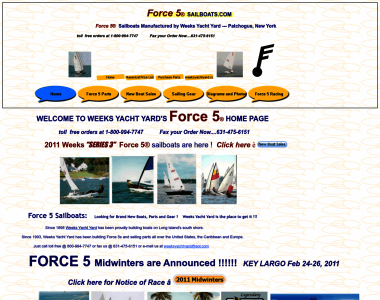 Force5sailboats.com thumbnail