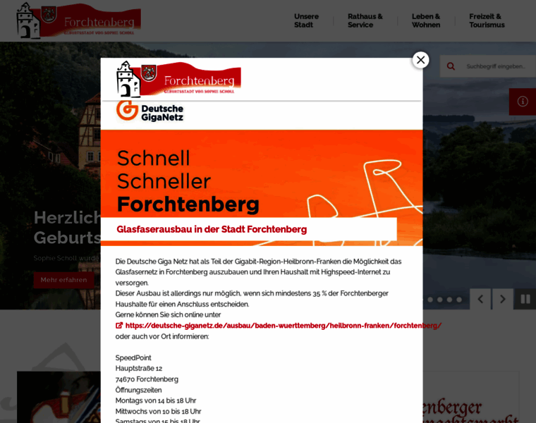 Forchtenberg.de thumbnail