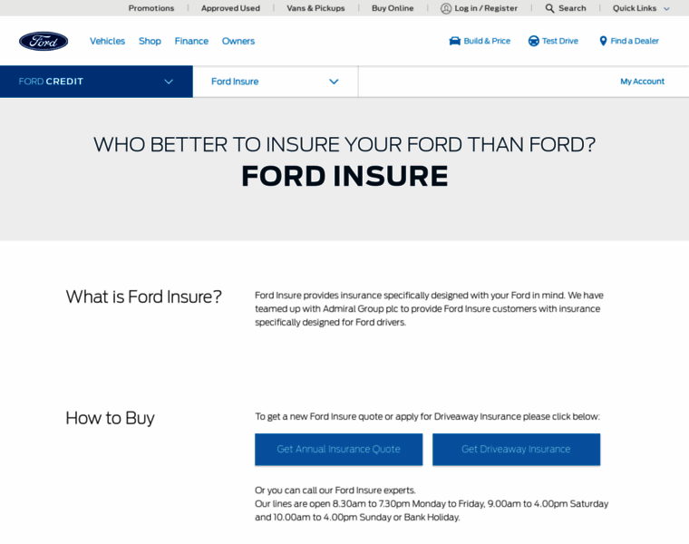 Ford-insure.co.uk thumbnail