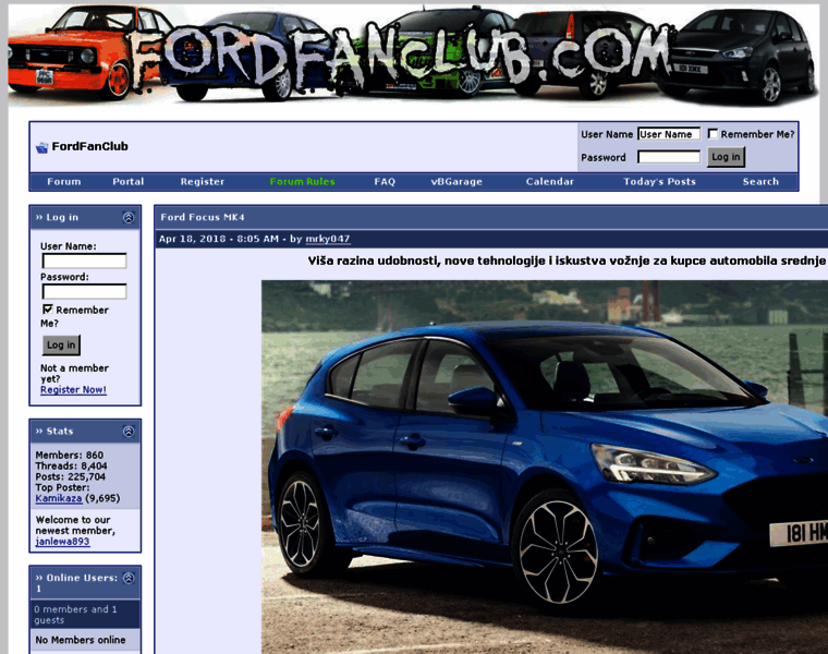 Fordfanclub.com thumbnail