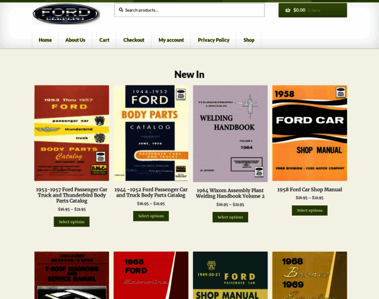 Fordmanuals.com thumbnail