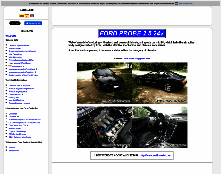 Fordprobe24v.com thumbnail