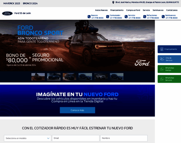 Fordssleon.mx thumbnail