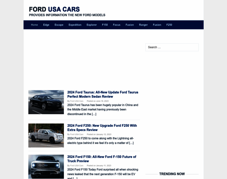 Fordusacars.com thumbnail
