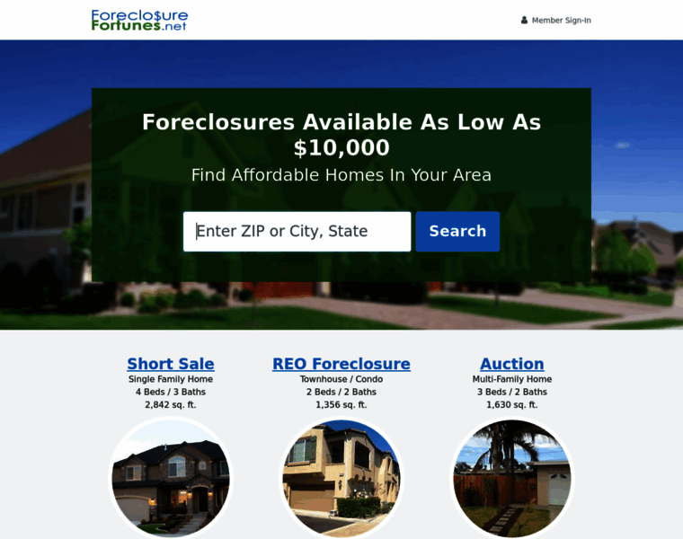 Foreclosurefortunes.net thumbnail