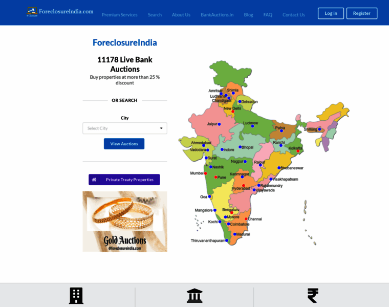 Foreclosureindia.com thumbnail