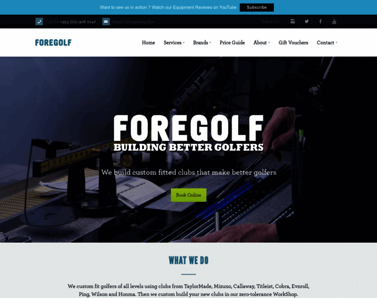 Foregolf.ie thumbnail