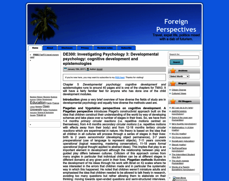 Foreignperspectives.com thumbnail