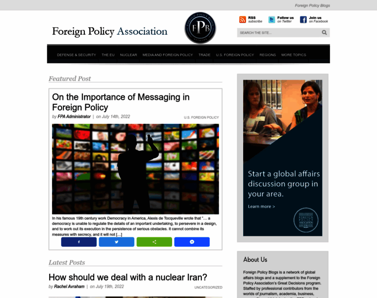 Foreignpolicyblogs.com thumbnail