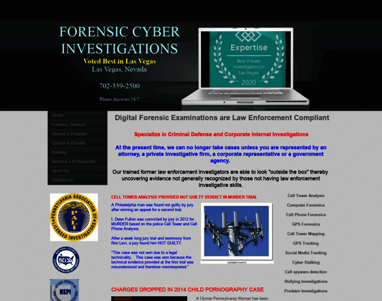 Forensiccyberinvestigations.com thumbnail