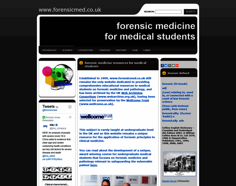 Forensicmed.co.uk thumbnail