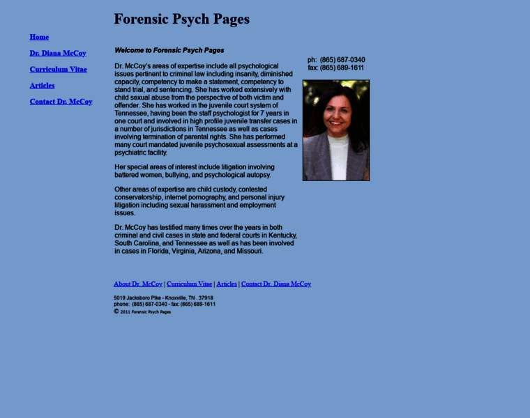 Forensicpsychpages.com thumbnail