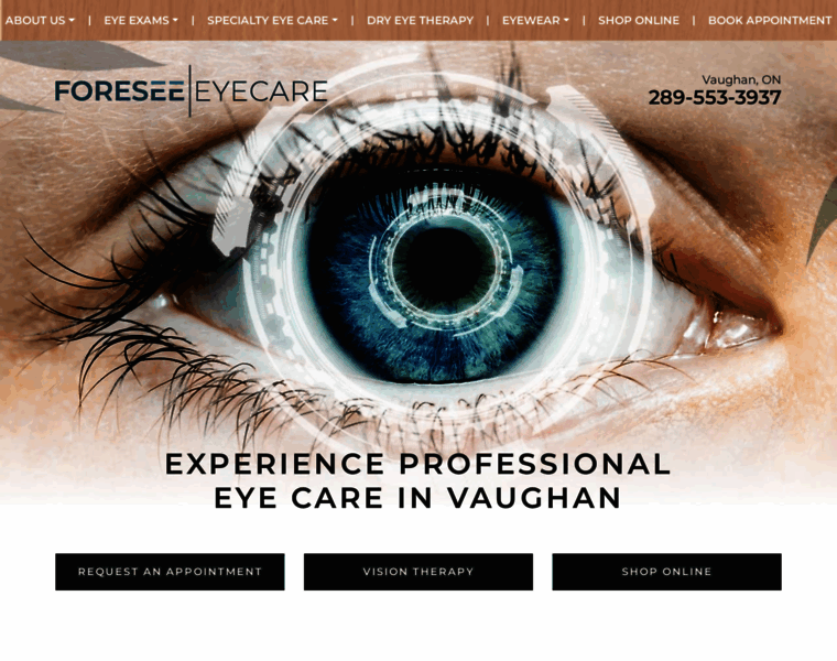Foresee-eyecare.com thumbnail