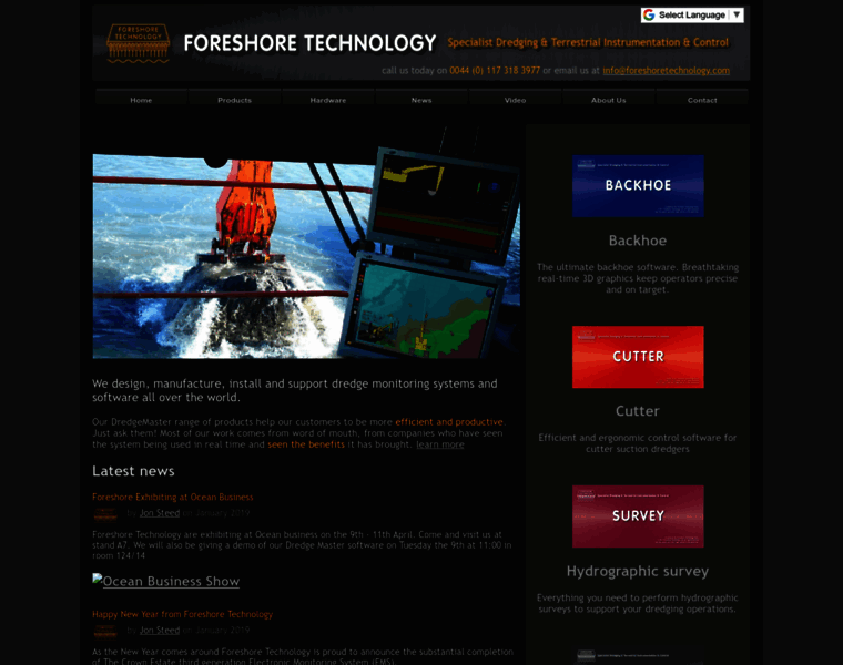 Foreshoretechnology.com thumbnail