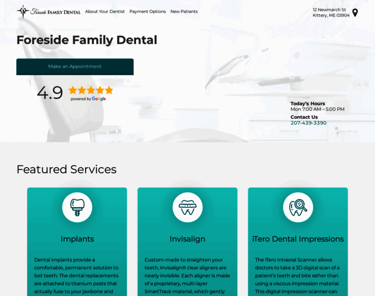 Foresidefamilydental.com thumbnail