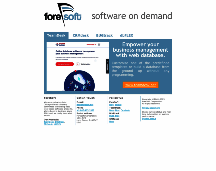 Foresoft.net thumbnail