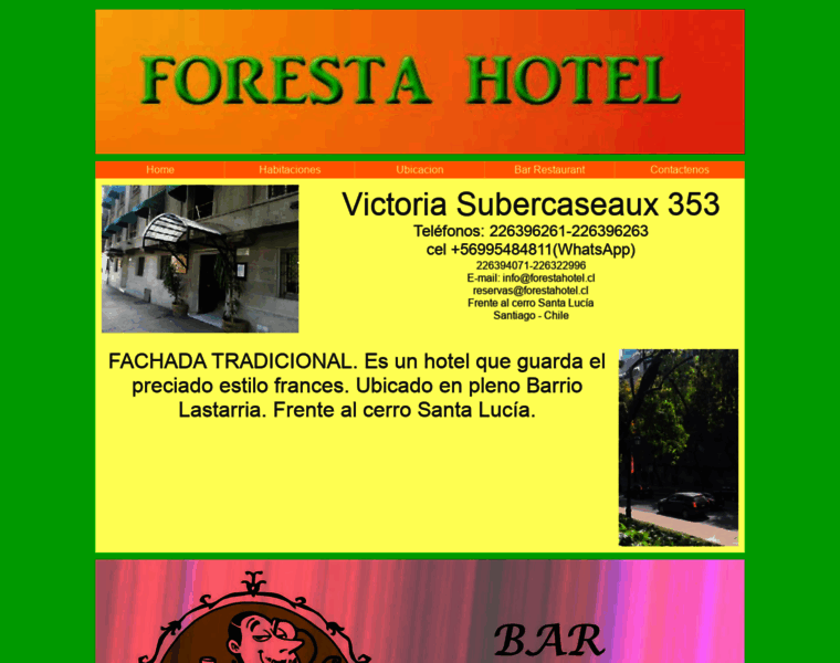 Forestahotel.cl thumbnail