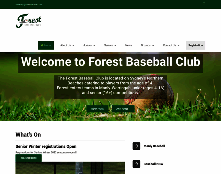 Forestbaseball.com.au thumbnail