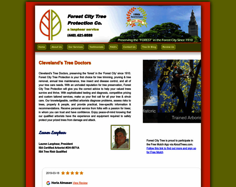 Forestcitytree.com thumbnail
