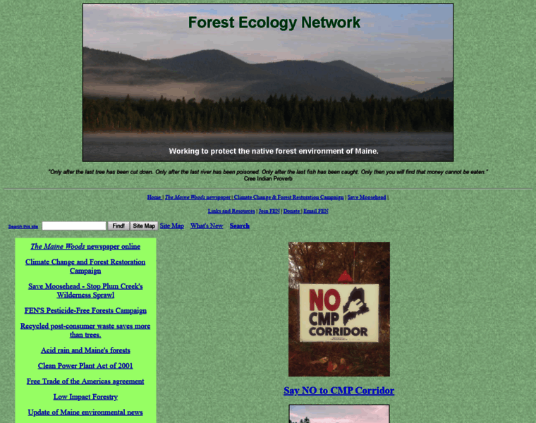 Forestecologynetwork.org thumbnail