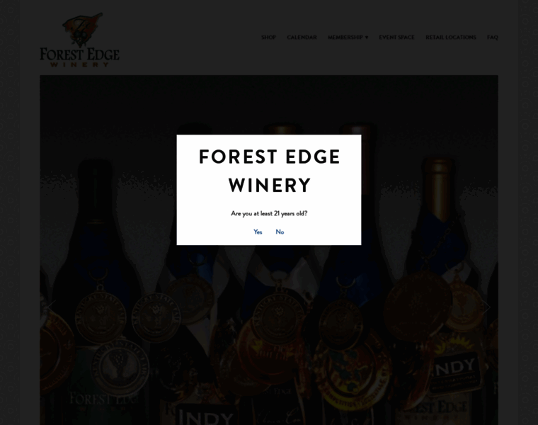 Forestedgewine.com thumbnail