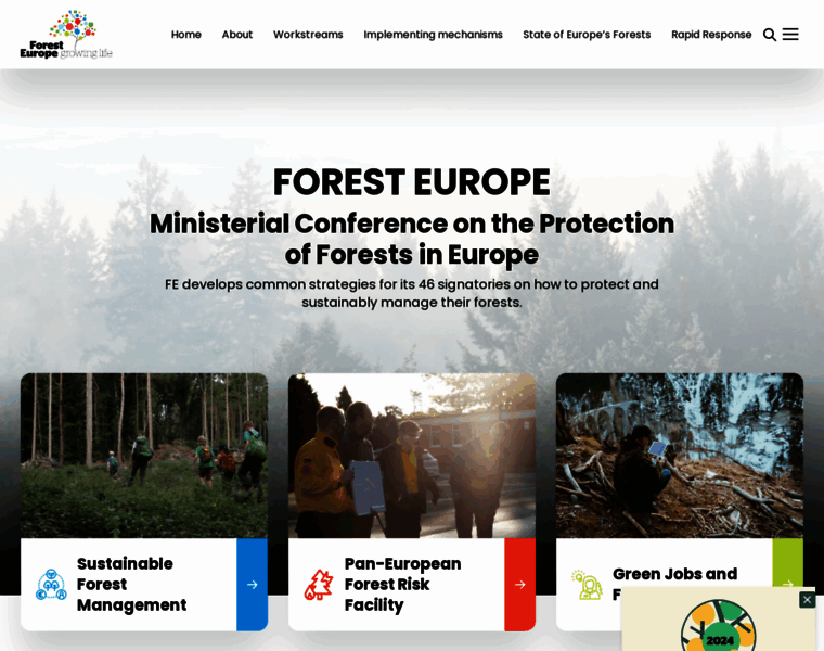 Foresteurope.org thumbnail