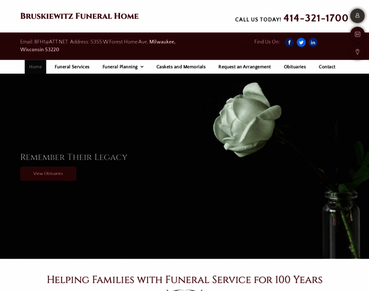 Foresthomefunerals.com thumbnail