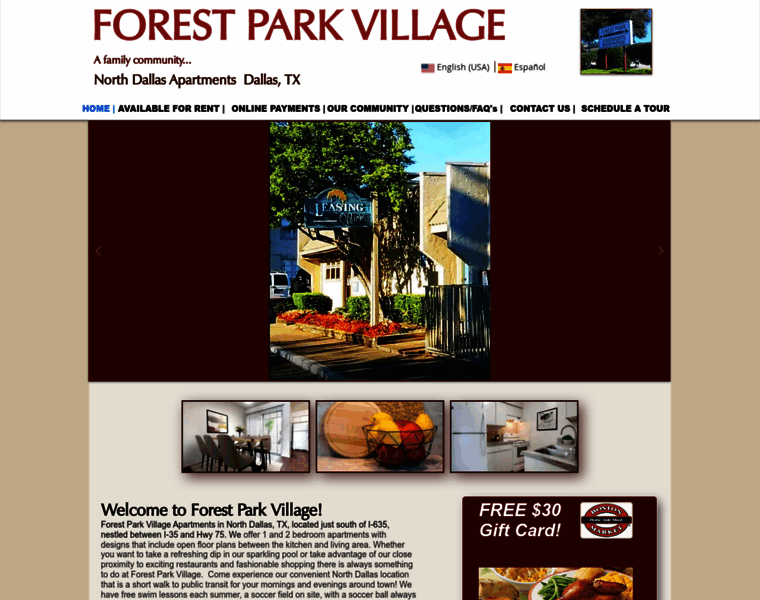 Forestparkvillage-apartments.com thumbnail