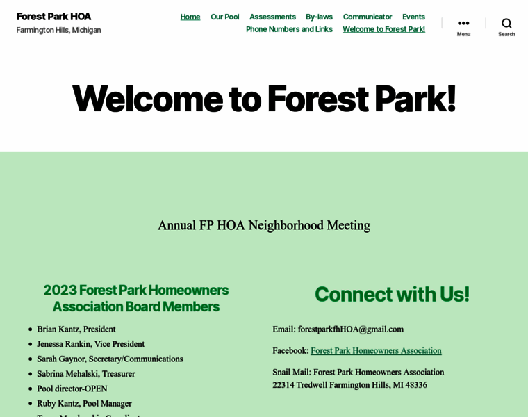 Forestparkweb.com thumbnail