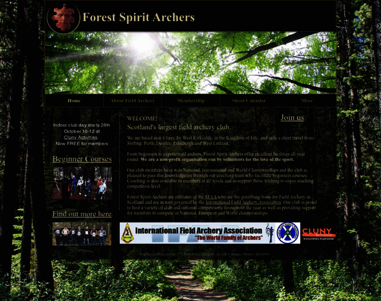 Forestspiritarchers.co.uk thumbnail