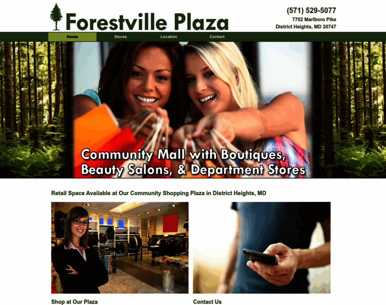 Forestvilleplaza.com thumbnail