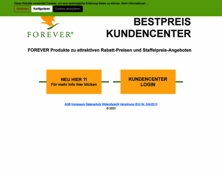 Forever-bestpreis-shop.de thumbnail