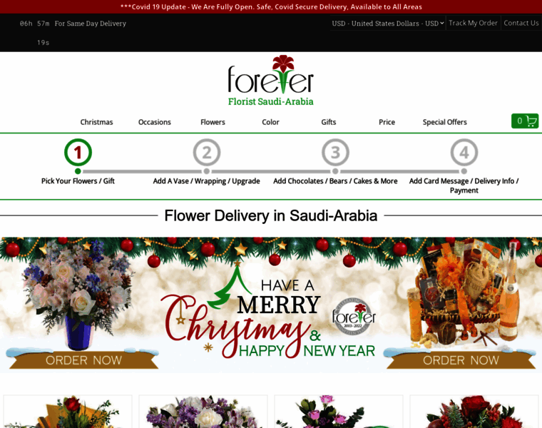Forever-florist-saudi-arabia.com thumbnail