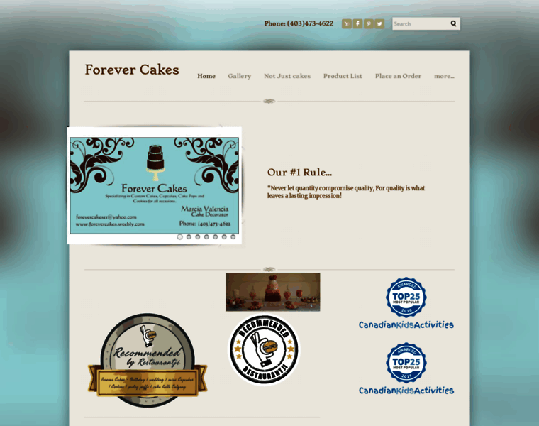Forevercakes11.com thumbnail