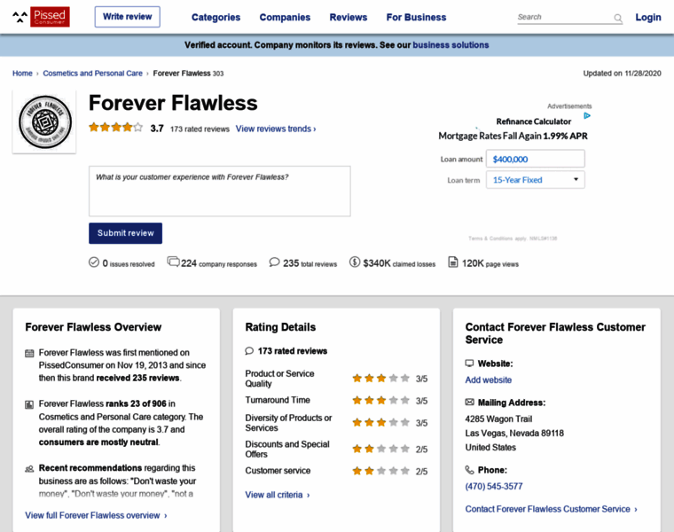 Foreverflawless.reviews thumbnail
