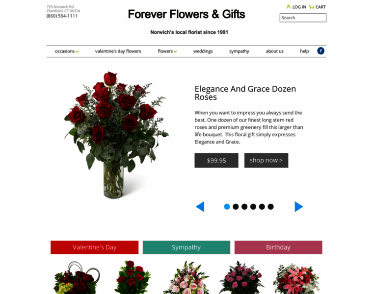 Foreverflowersandgifts.com thumbnail