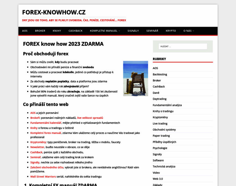 Forex-knowhow.cz thumbnail