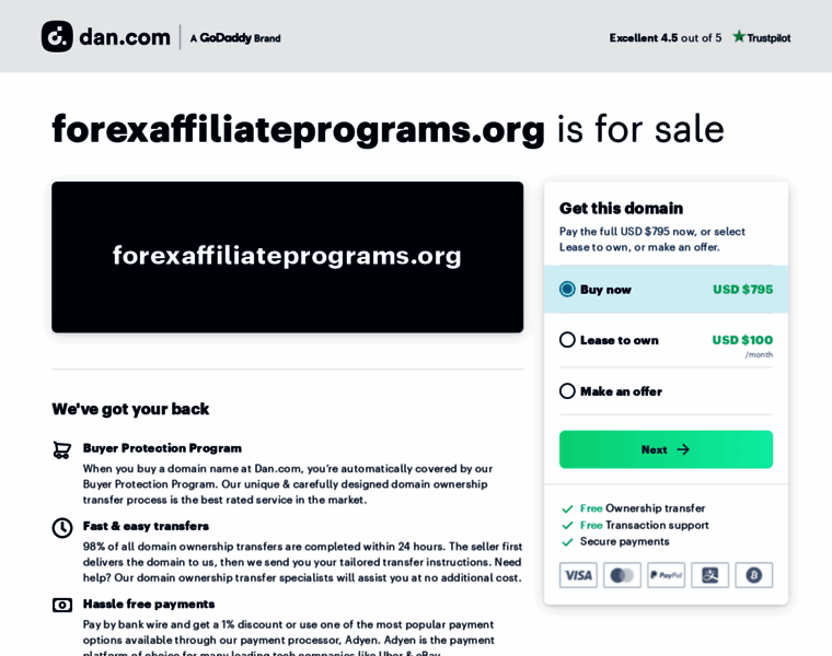 Forexaffiliateprograms.org thumbnail
