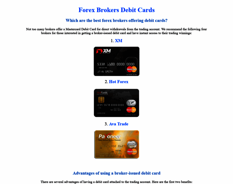 Forexbrokerdebitcard.com thumbnail