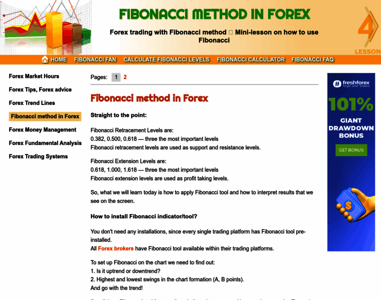 Forexfibonacci.com thumbnail