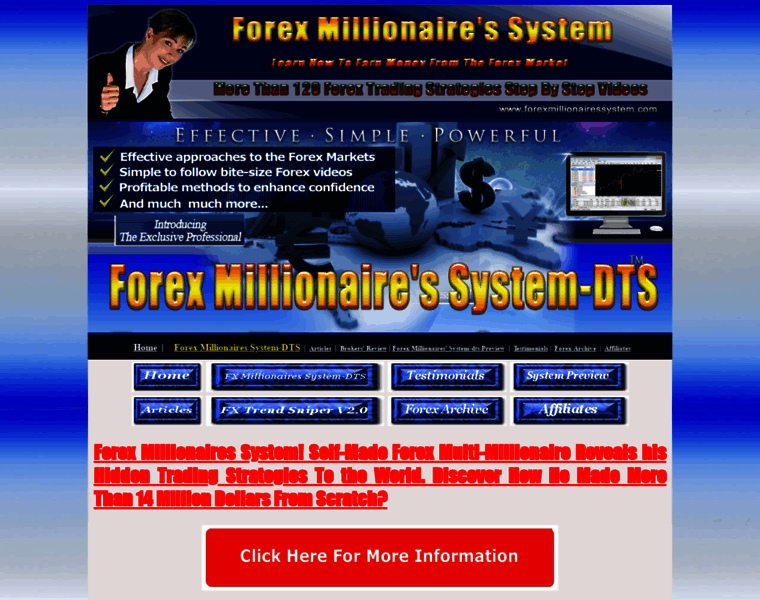 Forexmillionairessystem.com thumbnail