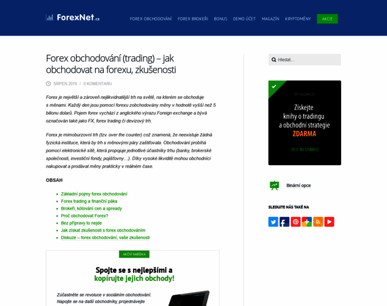 Forexnet.cz thumbnail