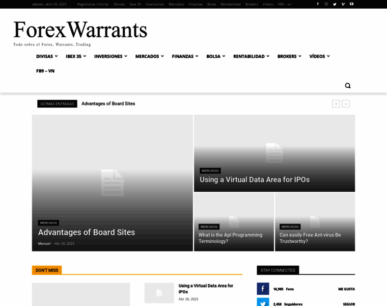 Forexwarrants.net thumbnail