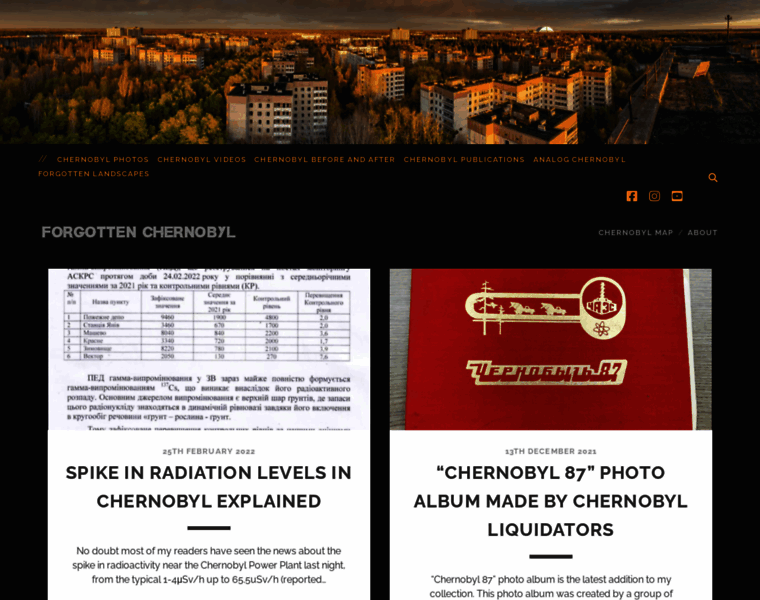 Forgottenchernobyl.net thumbnail