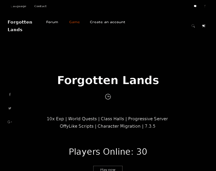 Forgottenlands.eu thumbnail